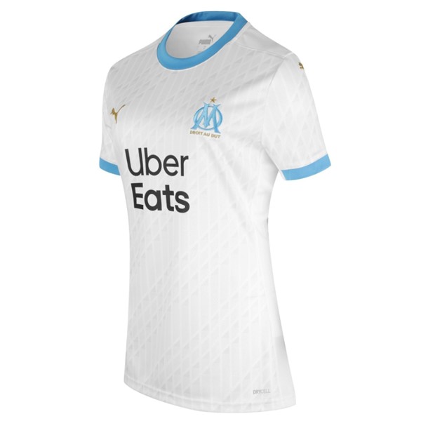 Trikot Marseille Heim Damen 2020-21 Weiß